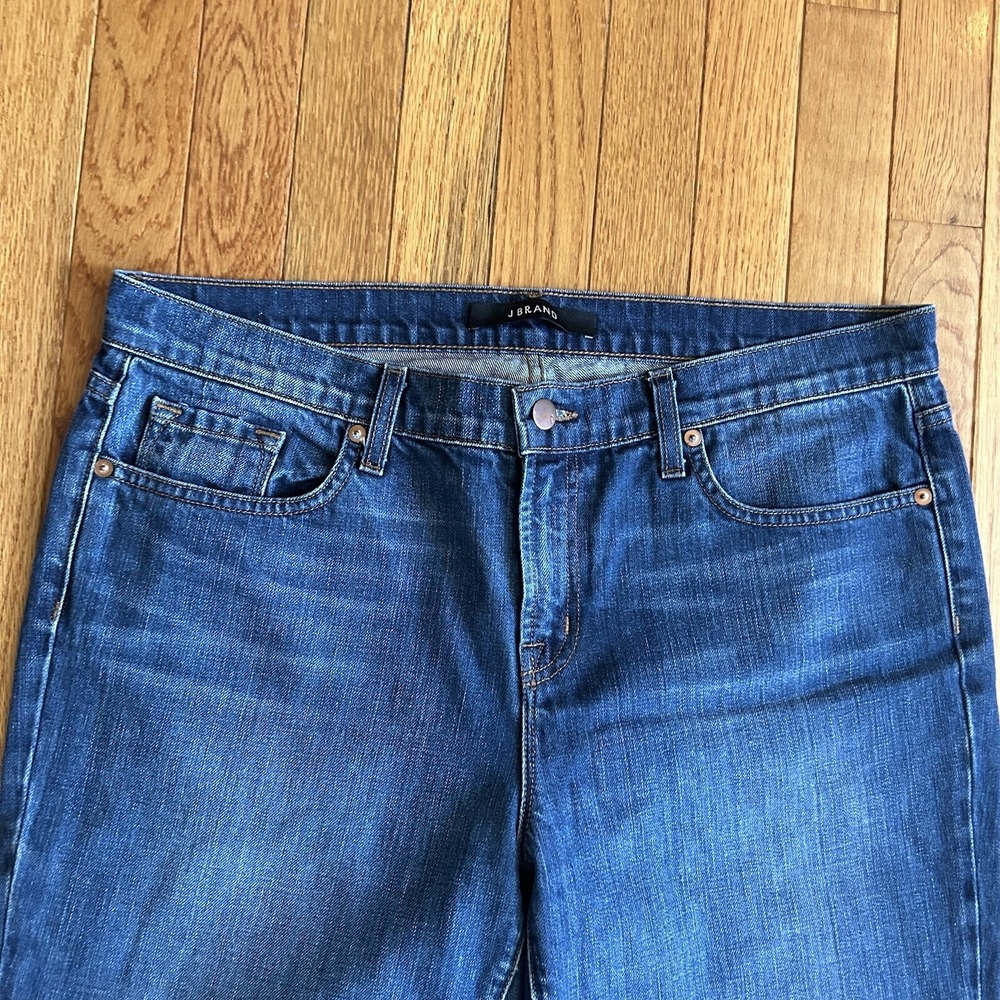 J BRAND Jeans Women's Size 31 Aidan Ringer Indigo Medium Wash Cotton - Picture 3 of 13